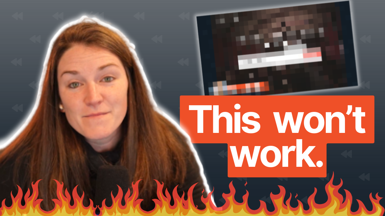 We roasted this newsletter's landing page, thank-you page, and welcome sequence.
