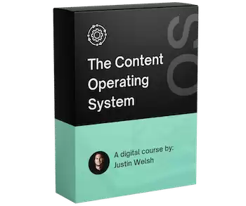 Content Operating System by Justin Welsh