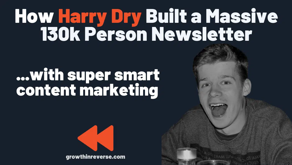 marketing examples harry dry growth